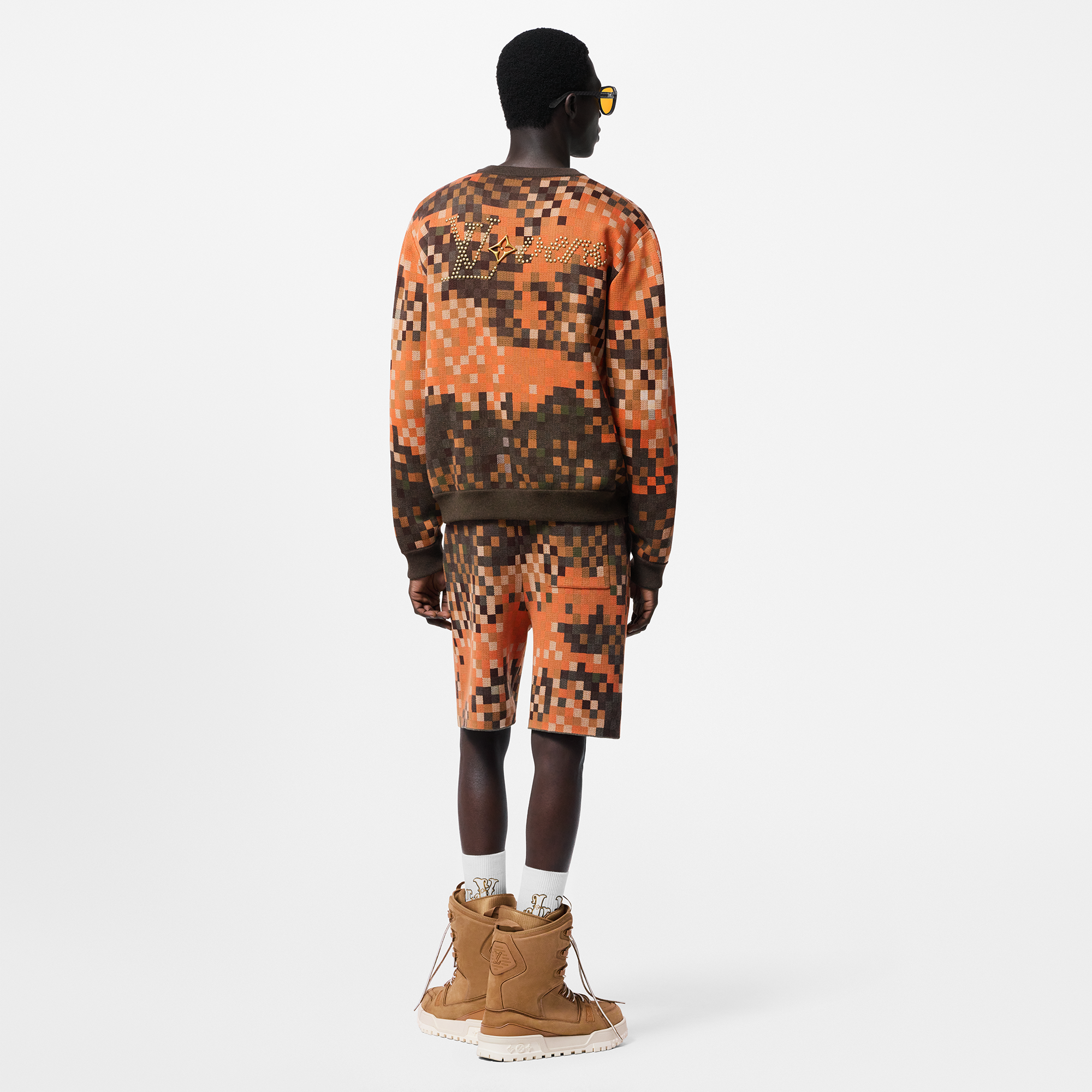 Jacquard Cotton Pullover  in Men's Ready-to-Wear Knitwear and Sweatshirts collections by Louis Vuitton (Product zoom)